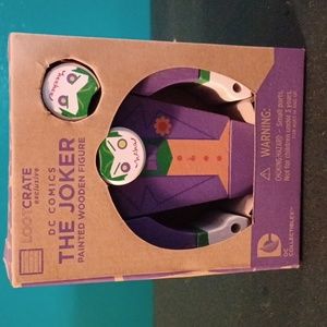 DC Comics Joker Wooden Figurine